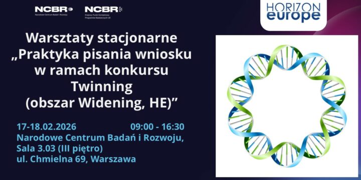 Warsztaty stacjonarne „Praktyka pisania wniosku w&nbsp;ramach konkursu Twinning (obszar Widening, HE)”