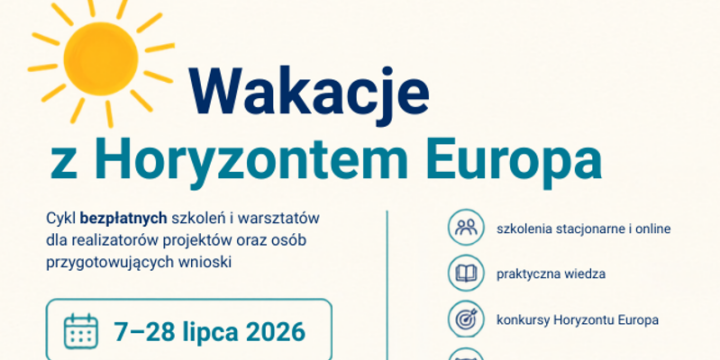 Wakacje z&nbsp;Horyzontem Europa